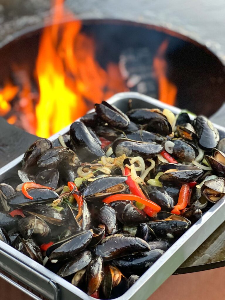 Clams on the bbq | PLANCHA BBQ | TIGER FIRE