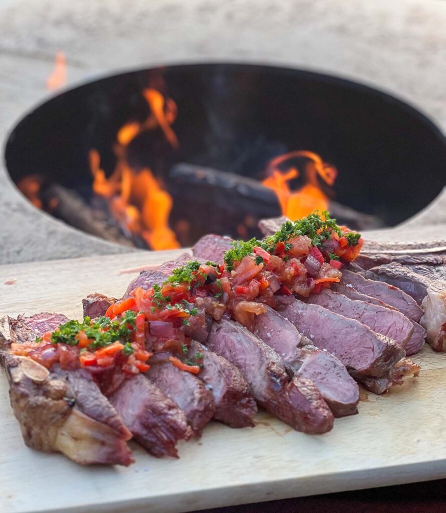 Steak on the bbq | PLANCHA BBQ | TIGER FIRE