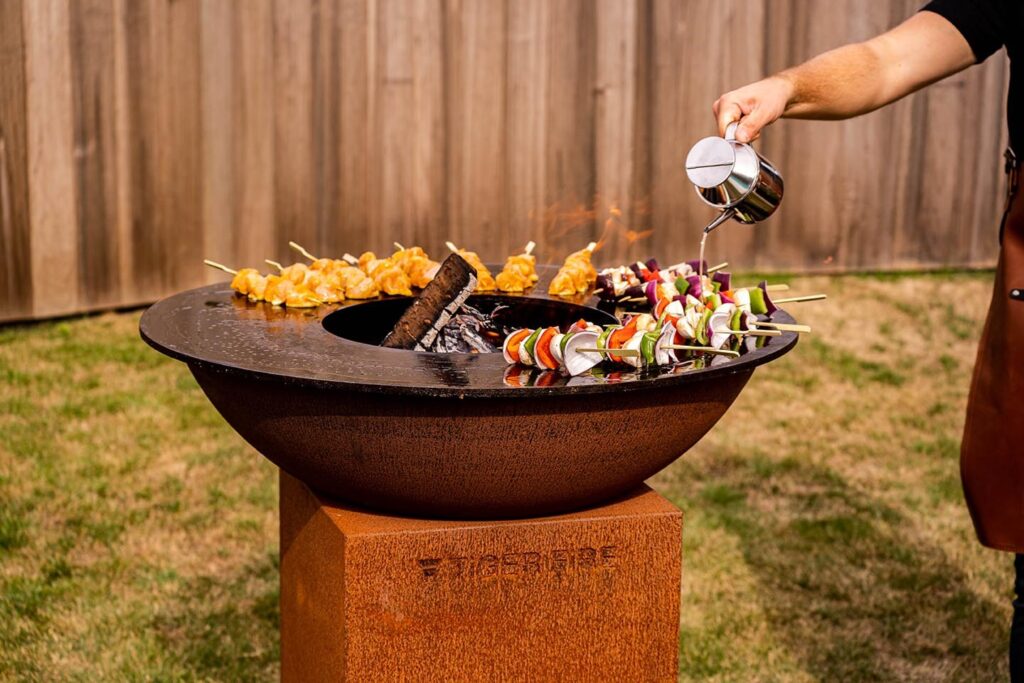 BBQ GRILL | TIGER FIRE | PLANCHA BBQ | OUTDOOR COOKING 